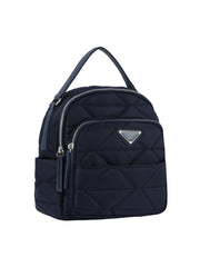 Quilted daily convertible backpack