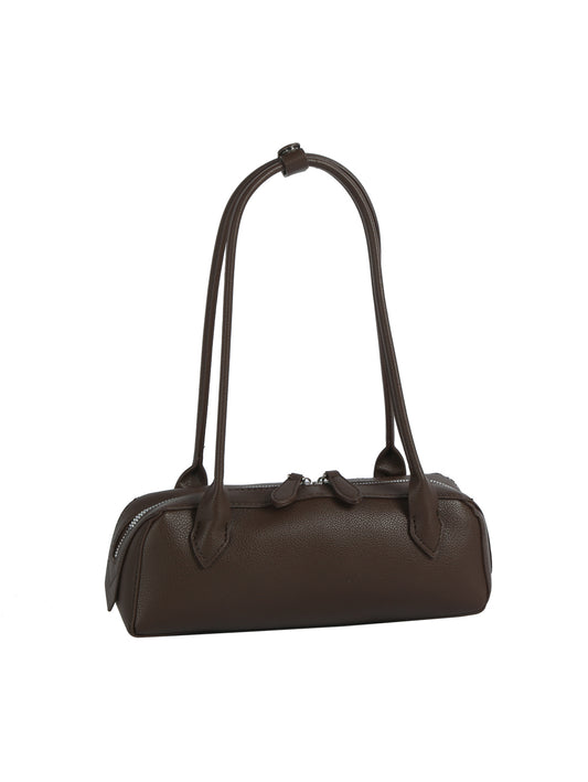 Sleek Barrel Shoulder Bag