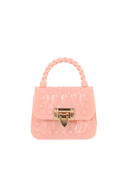 Studded Jelly Mini Top-Handle Bag