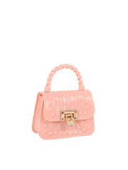 Studded Jelly Mini Top-Handle Bag