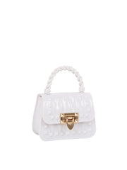 Studded Jelly Mini Top-Handle Bag