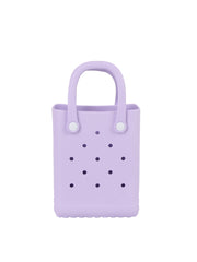 Perforated Jelly Mini Tote Bag
