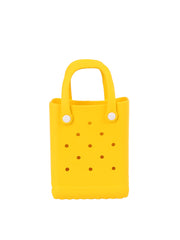 Perforated Jelly Mini Tote Bag