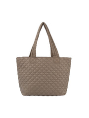 Quilted tote travel bag