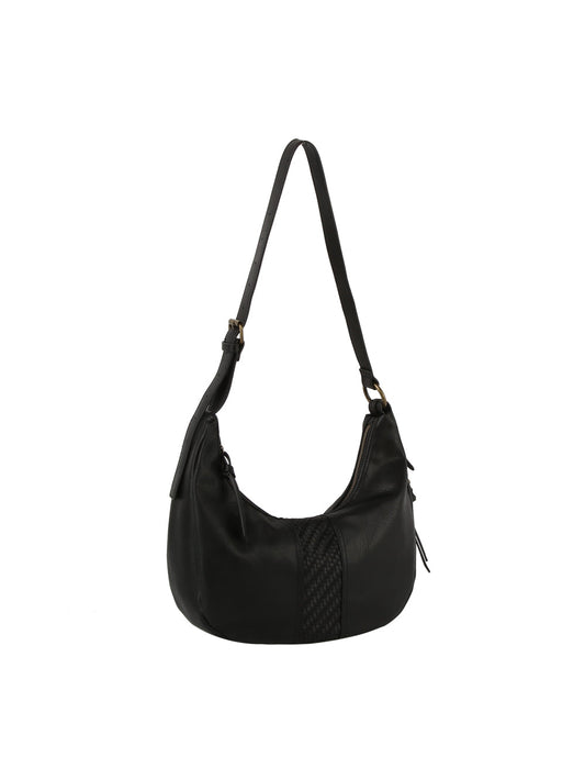 Classic western style buckle point hobo crossbody