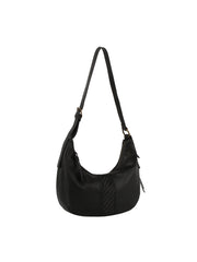 Classic western style buckle point hobo crossbody