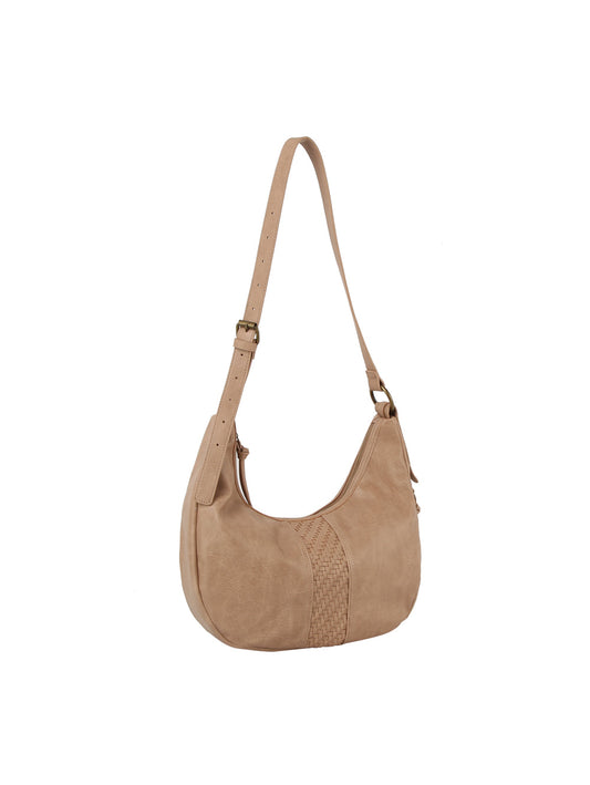 Classic western style buckle point hobo crossbody