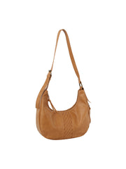Classic western style buckle point hobo crossbody