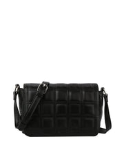 Front flap designed soft leather crossbody