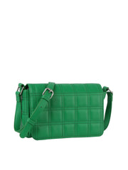 Front flap designed soft leather crossbody