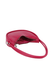 Classic soft leather hobo bag