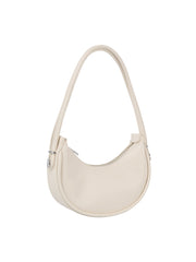 Classic soft leather hobo bag