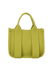 Soft leather mini tote