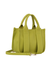 Soft leather mini tote