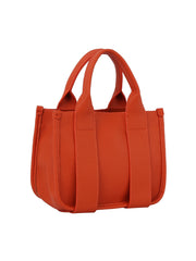 Soft leather mini tote