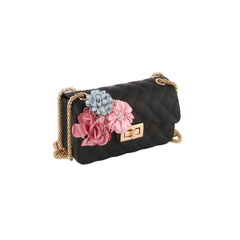 Women Flower Small Crossbody Purse Shoulder Bag