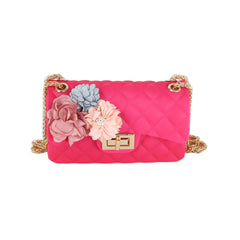 Women Flower Small Crossbody Purse Shoulder Bag
