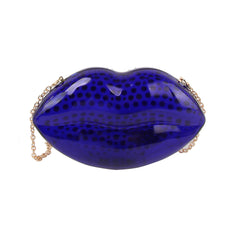 Luxury mouth crystal evening bag