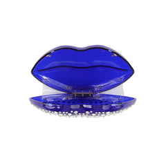 Luxury mouth crystal evening bag