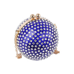 Unique elegant rhinestone evening clutch