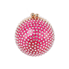Unique elegant rhinestone evening clutch