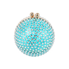 Unique elegant rhinestone evening clutch