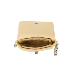 Medium chain handle soft leather handbag