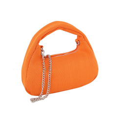 Everyday cotton hobo with crossbody gold chain