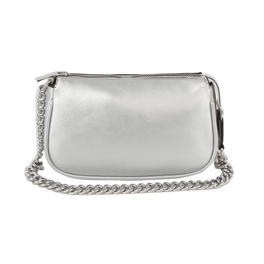 Classic simple chain detail petite crossbody