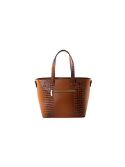 3 in 1 crocodile leather bag, crossbody and purse set