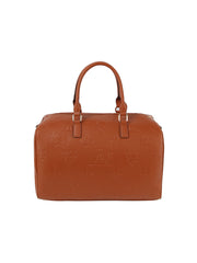 Monogram duffle bag with crossbody strap