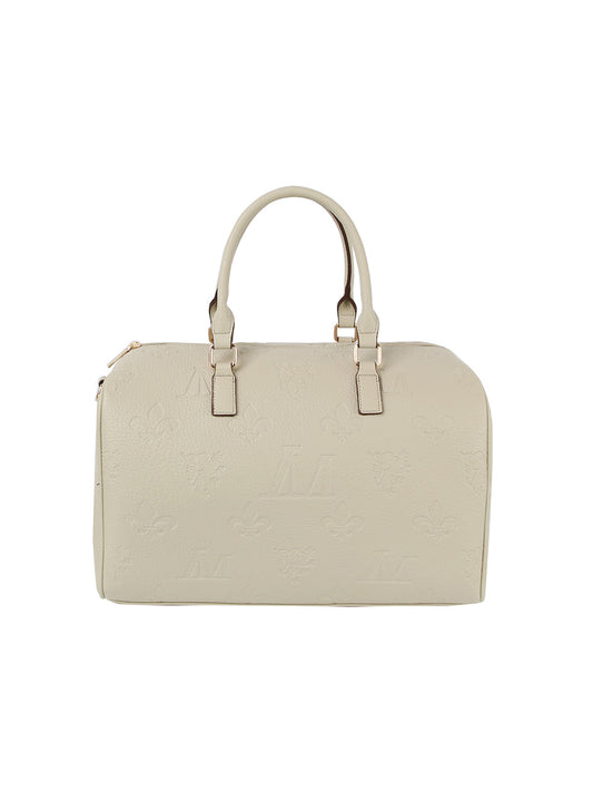 Monogram duffle bag with crossbody strap