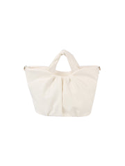 Scruch soft leather tote bag