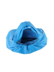 Scrunch soft leather hobo shoulder bag