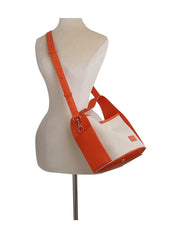 2 in 1 canvas tote and pouch set