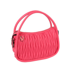 Woven detail hobo handle crossbody
