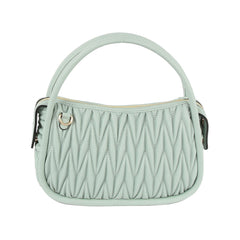 Woven detail hobo handle crossbody