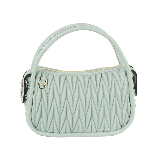 Woven detail hobo handle crossbody
