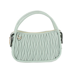 Woven detail hobo handle crossbody