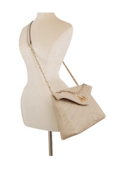 Quilted Envelope Shoulder Bag