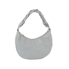 Soft leather chain handle shoulder bag