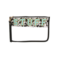 Snacks Clear Wristlet