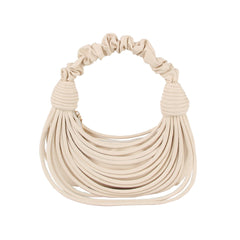 Scrunchie Handle Corded Hobo Bag