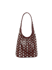Studded Dome Shoulder Bag