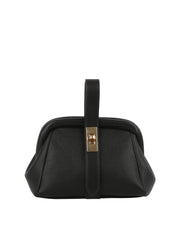 Turn-Lock Mini Frame Crossbody Bag