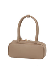 Dog Charm Double Handle Mini Shoulder Bag