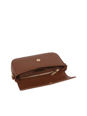 Plush Charm Chain Shoulder Bag