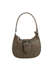 Buckle Front Flap Shoulder Bag