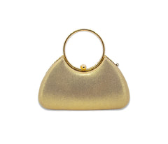Women's Gold Evening Clutch Purse
