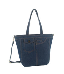 Denim Tote Bag Shoulder Hobo Purse